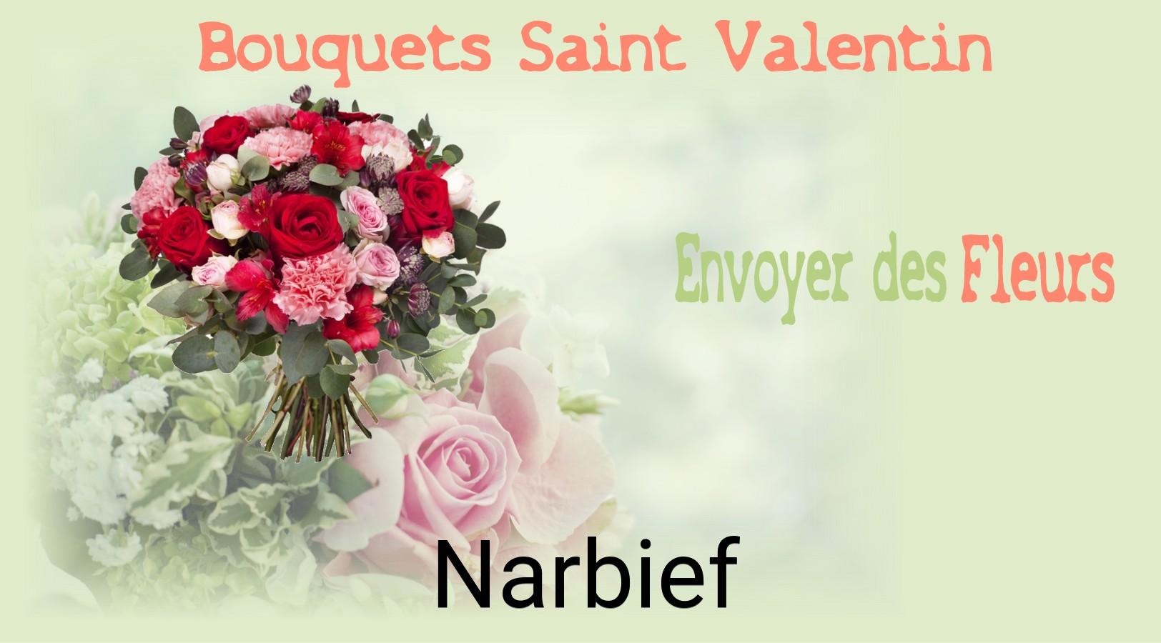 Roses de Saint-Valentin livrées à Narbief